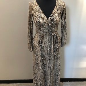Diane Von Furstenberg Vintage Long Wrap Dress